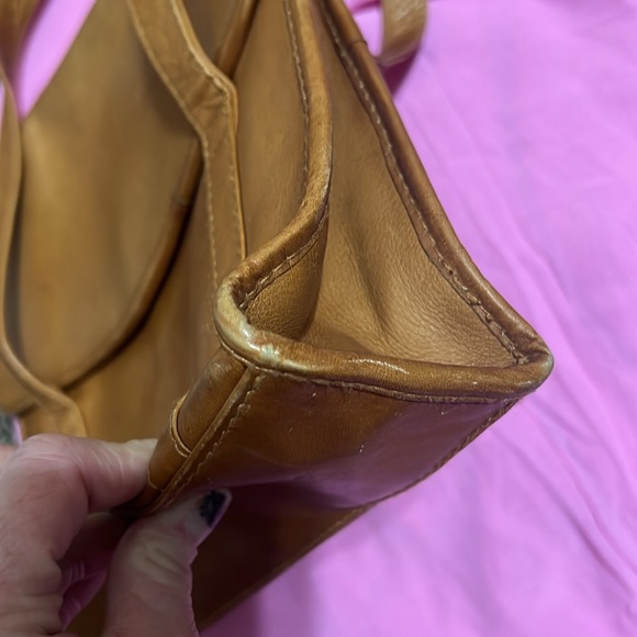 Simon leather tan bag - Picture 4 of 11